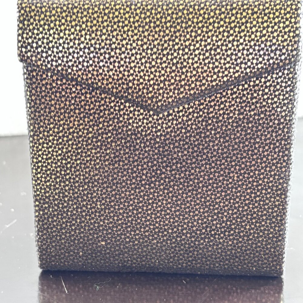 Nordstrom Jewelry Travel Case Black Sparkle, Compact Glamorous Jewelry Storage